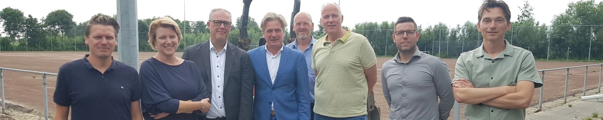 foto bezoek SV DONK juli 2024